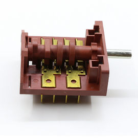 Mini interruptor rotatorio terminal de cobre, 4 interruptor del lavaplatos de la posición de poste 3